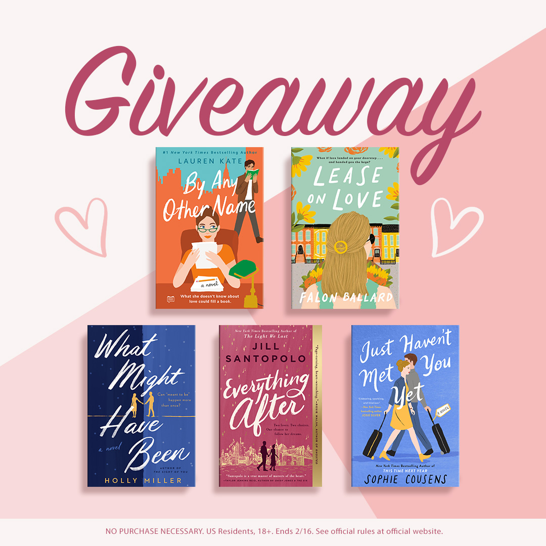 Looking for swoon-worthy books to read this month? We're giving away five romance novels that we've fallen in love with over and over again!

Enter here: bit.ly/3oiKRfk (US only, now until 2/16)