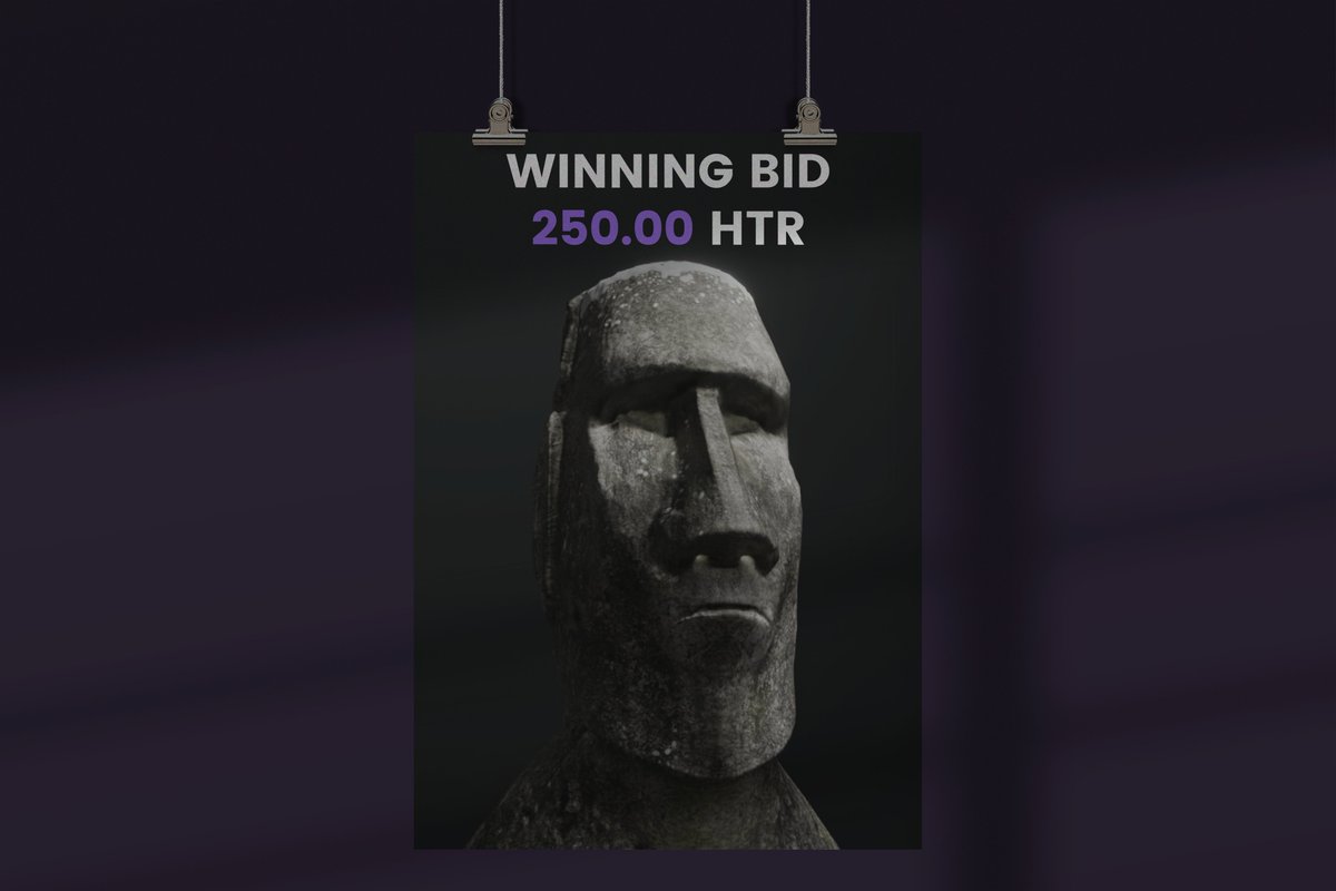 🛎 Great auction 🛎

A great auction took place today on the recent Stoneheads collection by <a href="/faustin3d/">Hathor Android</a> .

Discover all the NFTs on auction here:
📍hathormarketplace.com/assets?search[…

#NFT #HTR