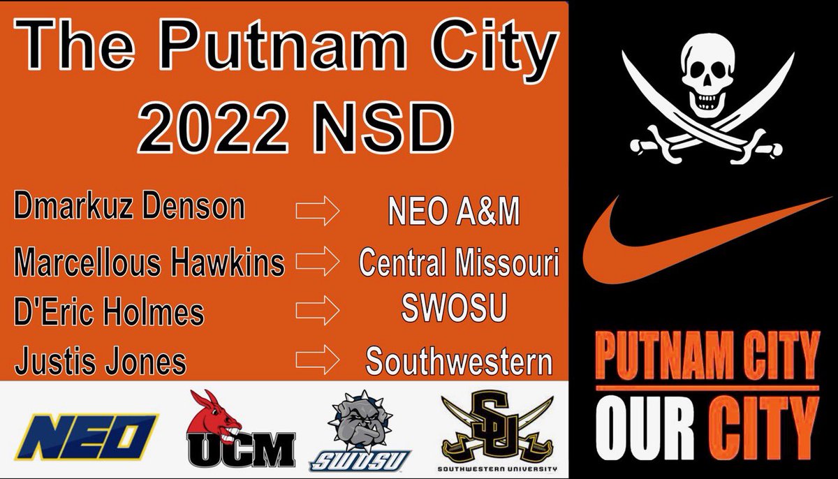 Congrats to our 4 guys signing today! (A few more to come…) #NSD #TPC #RecruitPC  That’s 13 in 2 years!