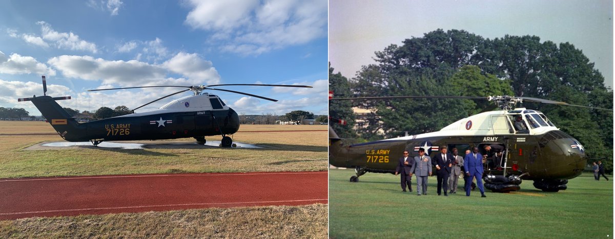 TMFMuseum's tweet photo. Our VH 34 helicopter, which was Army One for President John F. Kennedy in late 1962, early 1963 is nearing completion. #JFK #ArmyOne #helicopter #Wednesdayvibe https://t.co/BWJ8Acnrvm
