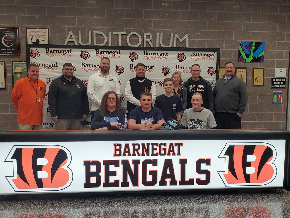 Congratulations Jared Schworn he has signed his letter if intent to continue his academic and athletic career at Kean University   
@sherlonapp
 <a href="/HSSportsNJ/">NJ.com HS Sports</a>
 <a href="/NJSIAA/">NJSIAA</a>
 @ACPressMelhorn
 <a href="/APPSportsDesk/">APPSportsDesk</a>
 <a href="/NJ_Sports/">NJ.com Sports</a>
 @ShoreSportsNet
 <a href="/ShoreSports_NJ/">Shore Conference</a>
 <a href="/BarnegatSchools/">Dr. Brian Latwis</a> <a href="/smfalk/">Steven Falk</a>