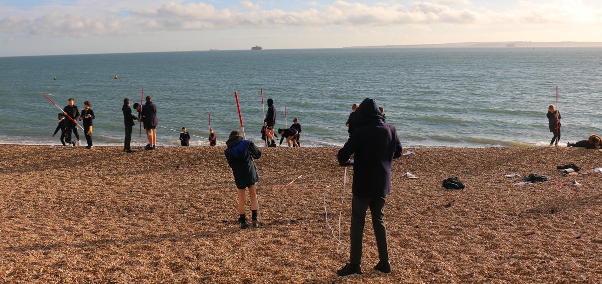 Middle schools Geography class have been very busy measuring costal erosion on Portsmouth’s beaches. 

#coastalerosion #Geography  #portsmouthbeaches #middleschool #year7 #sjccommunity #stjohnscollegesouthsea #wherestudentsthrive