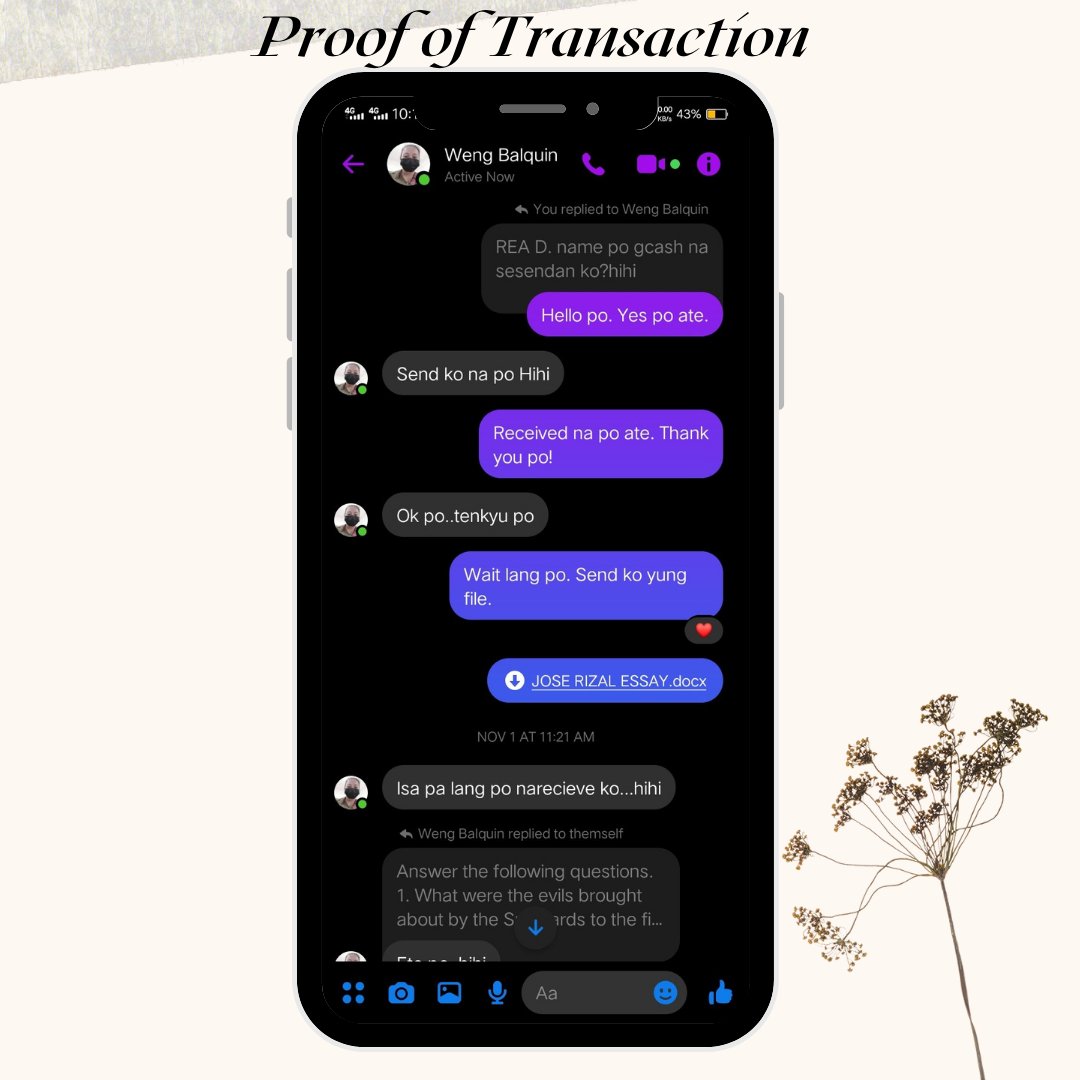 PROOF OF LEGITIMACY 🤍