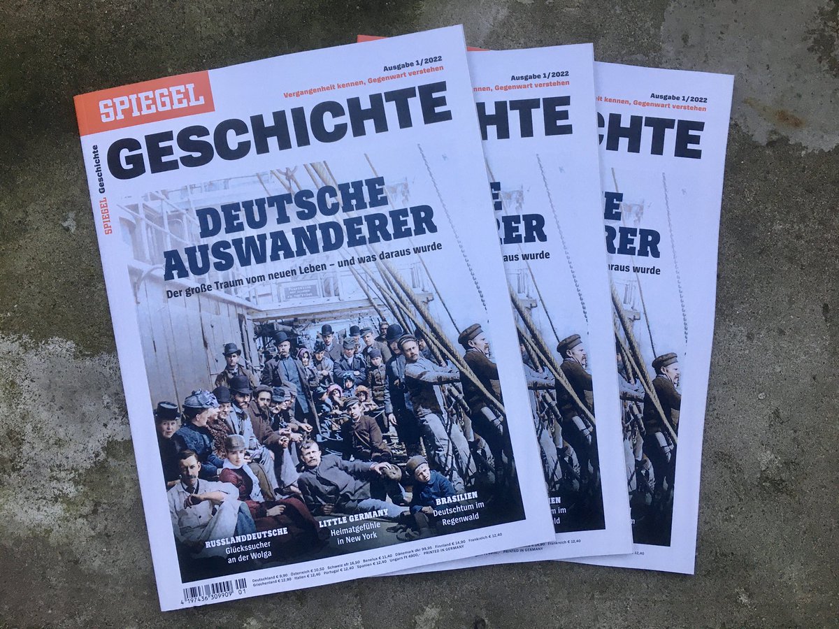 Felix Bohr (@felix_bohr) on Twitter photo Verlosung! Zu gewinnen gibt’s die aktuelle Ausgabe von <a href="/derspiegel/">DER SPIEGEL</a>-Geschichte (»Deutsche Auswanderer«). Teilnahme per Retweet bis Freitag, 4. Februar, 18 Uhr. Ich verlose insgesamt drei Hefte. Viel Glück! 🍀 Verlosung! Zu gewinnen gibt’s die aktuelle Ausgabe von <a href="/derspiegel/">DER SPIEGEL</a>-Geschichte (»Deutsche Auswanderer«). Teilnahme per Retweet bis Freitag, 4. Februar, 18 Uhr. Ich verlose insgesamt drei Hefte. Viel Glück! 🍀