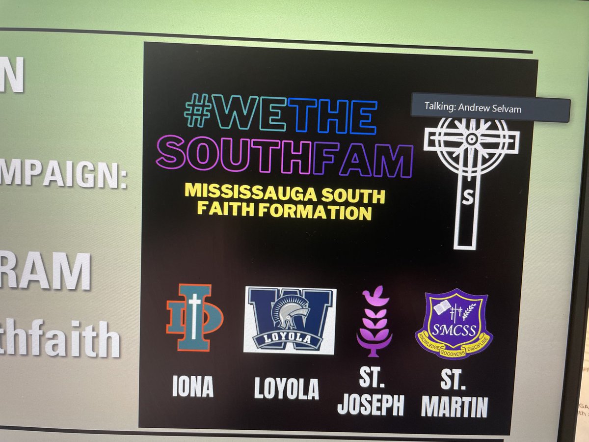 Thank you to the ⁦<a href="/misssouthdpcdsb/">MissSouthDPCDSB</a>⁩ team of secondary educators who lead us in a prayer liturgy this morning. We need to pray for all who are contributing to the education of our remarkable students in difficult times. #faith #hope #strength ⁦<a href="/DPCDSBSchools/">Dufferin-Peel Catholic District School Board</a>⁩