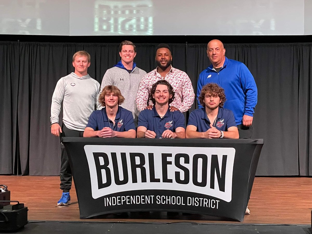 I’m so proud of these 3 guys for earning the opportunity to play at the next level. Even cooler that they will get to stay together! More guys to sign in April! #AAIT