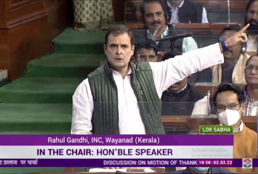 itariqanwar's tweet photo. Congratulations to Rahul Gandhi ji for his historic speech in parliament today.All his arguments were very convincing and to the point.@INCIndia @RahulGandhi https://t.co/0oYd5p3Fu9