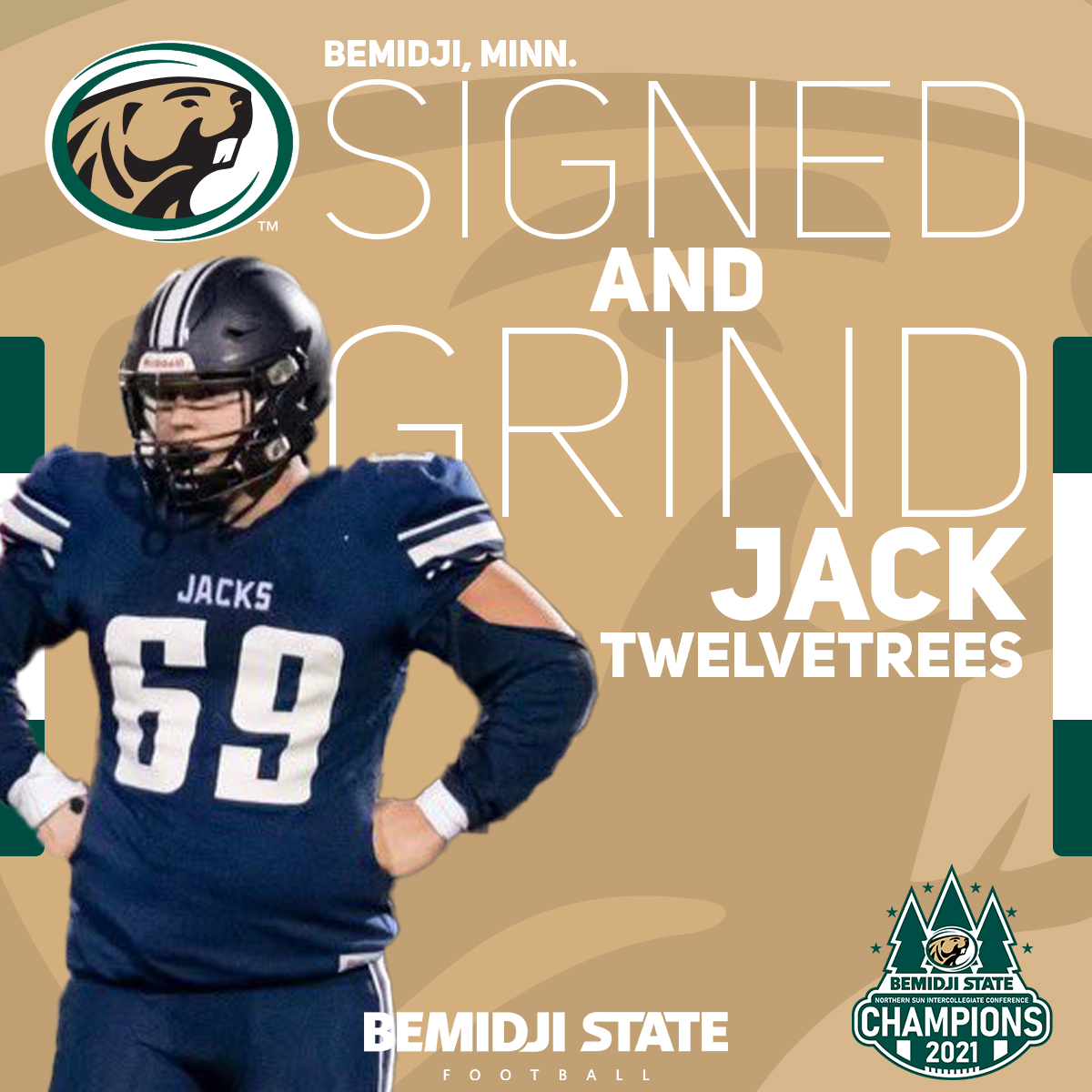 Welcome to #BeaverTe22itory, <a href="/JTwelvetrees/">jack twelvetrees</a>!

#GrindTheAxe