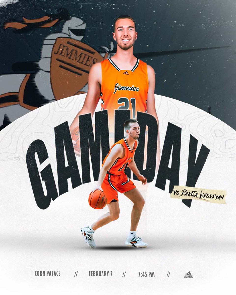 Jamestown_MBB's tweet photo. 𝗚𝗮𝗺𝗲𝗱𝗮𝘆 #𝟮𝟲

🆚: @DWUMensHoops 
📍: Mitchell, SD
⌚️: 7:45 p.m. (CT)
🖥: https://t.co/uxK4IzRRJw

#JimmiePride | #LeadThePac https://t.co/7Xpe77nYdX