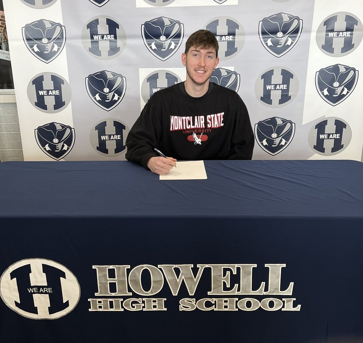 Howellbaseball's tweet photo. Congratulations to Danny Furlong on his official signing to Montclair State University @DaveLorber @MSURedhawkBall https://t.co/RdjEM68xIu