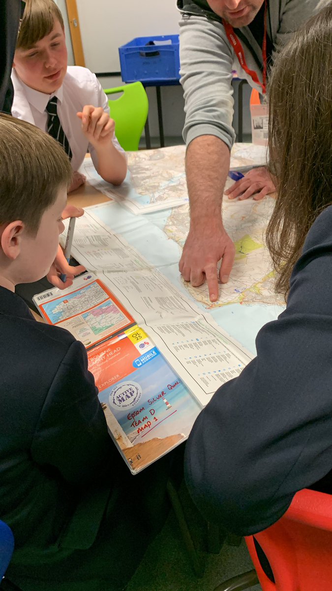 Route planning is underway for our Silver DofE participants! Bring on the practice expedition in March #dofe #dukeofedinburghaward