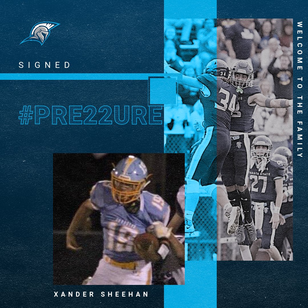 Dakota State Football (@dsufootball) on Twitter photo Welcome to the family <a href="/XanderSheehan/">Xander Sheehan</a> from Hayti, SD
Hamlin High School
5'11 – 185
QB
hudl.com/video/3/114055… Welcome to the family <a href="/XanderSheehan/">Xander Sheehan</a> from Hayti, SD
Hamlin High School
5'11 – 185
QB
hudl.com/video/3/114055…