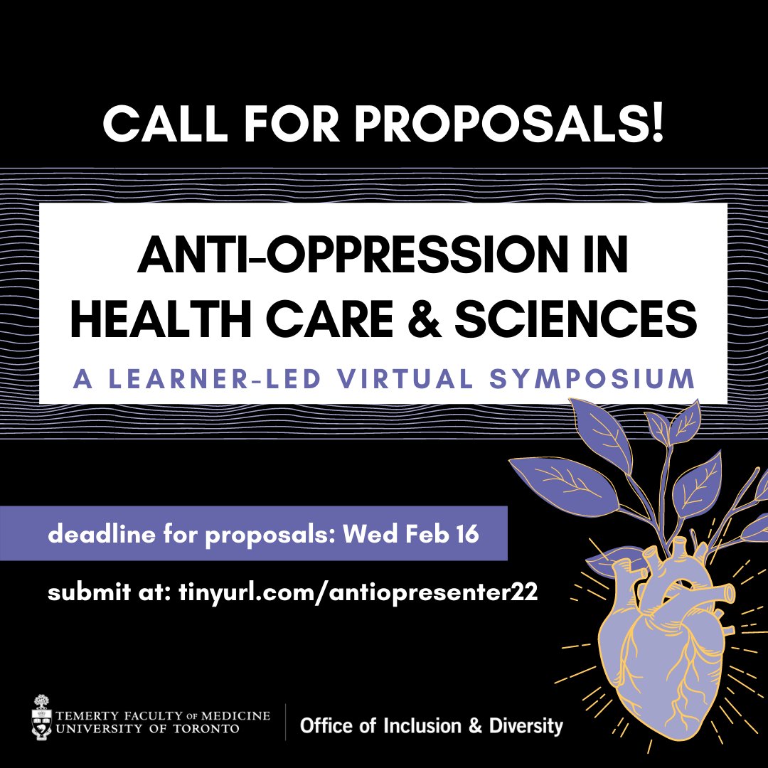 Office of Inclusion & Diversity (OID), Temerty Med tweet media