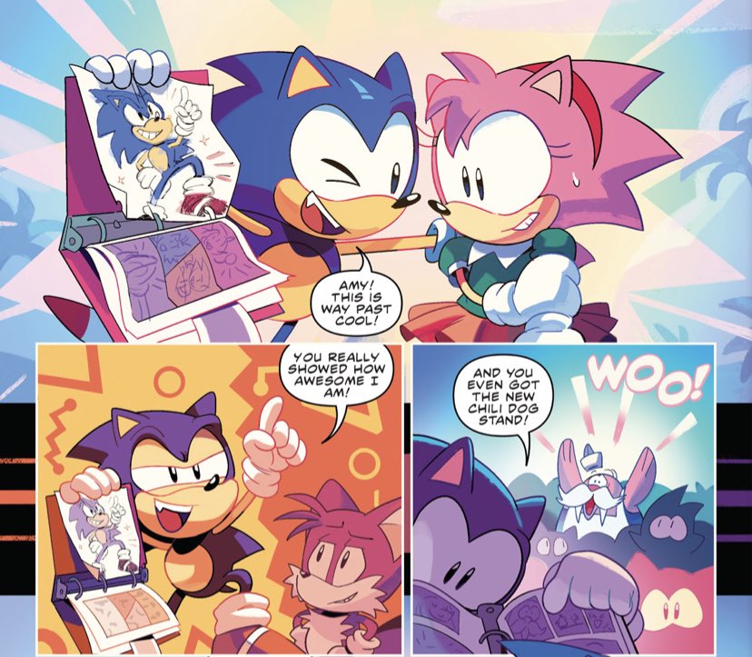 Sonamy Channel on X: Classic Sonic going solo: Expected. Classic Knuckles  and Classic Amy teaming up: Watch Out! #SonicOrigins   / X