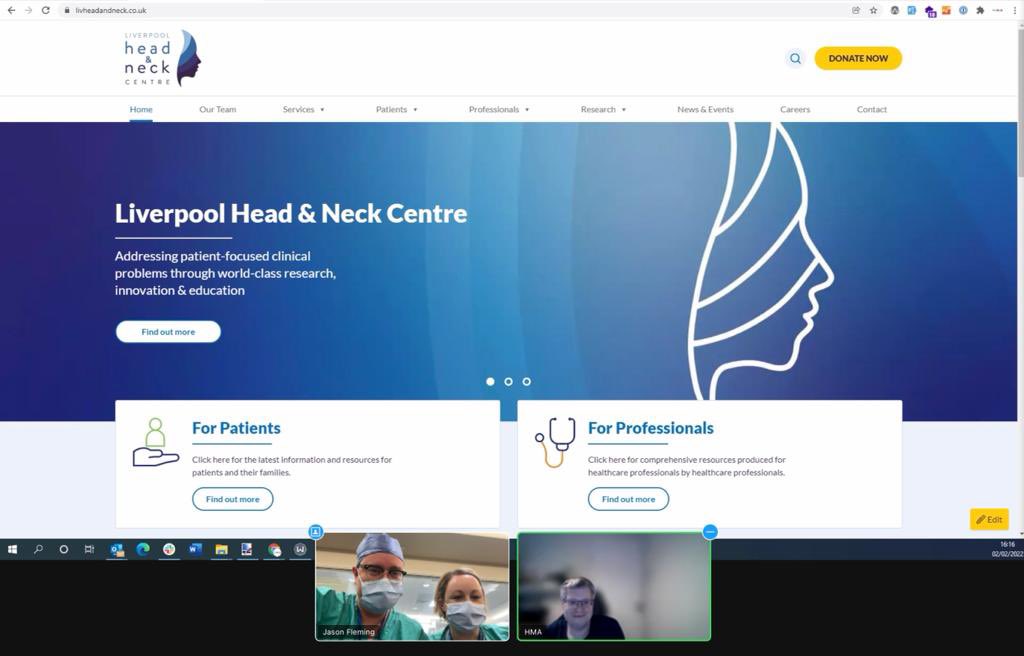 katgriffiths33's tweet photo. Amazing to see the hard work coming together with @Dr_JCF @HMADigital. Creating a library of digital resources to improve patient and professional information. Coming soon from @livHeadandNeck! @TerryMJones4 @Richard42128627 @ukshaq https://t.co/CZ3B6rfZnF