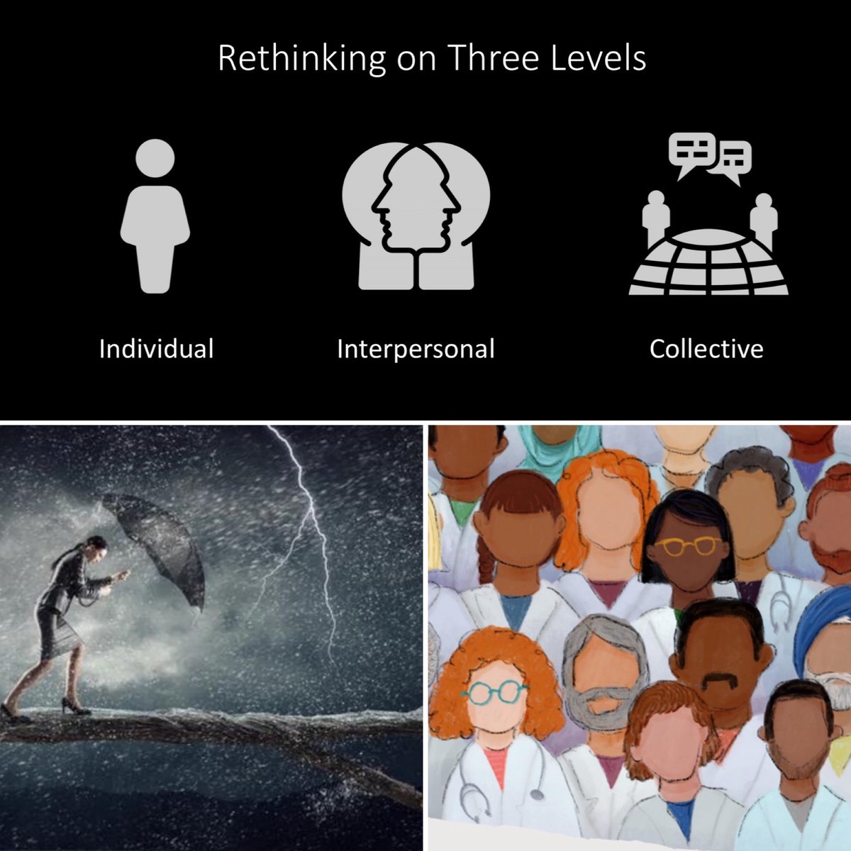 AndrewMIbrahim's tweet photo. Pause. 
Remember. 
Refocus. 

After a rocky 2+ years, some inspiring momentum from @AcademicSurgery President @AmirGhaferi with a path forward:
1️⃣ Create a challenge network
2️⃣ Engage in influential listening 
3️⃣ Build a culture of learning 
#ASC2022 https://t.co/htNVgYjlvA