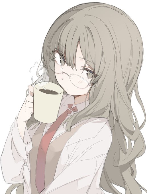 「茶髪 コーヒー」のTwitter画像/イラスト(人気順)