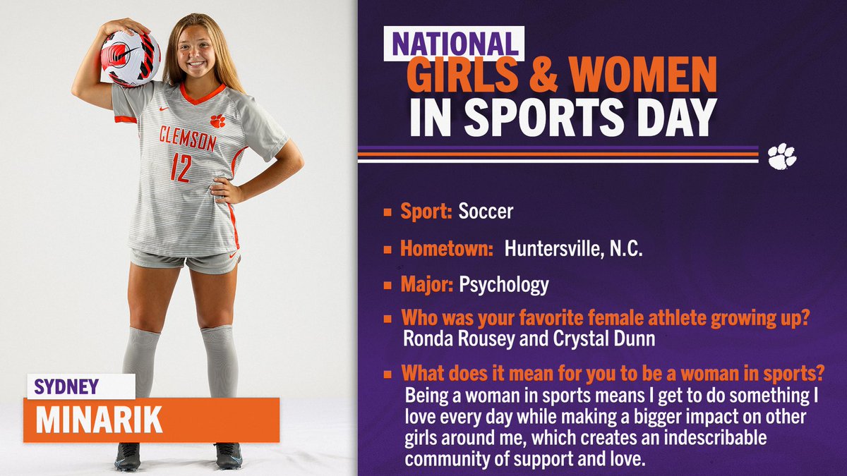 Hear what <a href="/carolineconti23/">caroline conti</a> and <a href="/SydMinarik/">Sydney Minarik</a> have to say about being a woman in sports on #NGWSD! 🤩