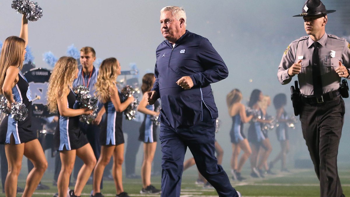 UNCFootball's tweet photo. We're excited to announce that UNC and @CoachMackBrown have agreed on a 1-year extension, keeping the length of his contract at 5 years! 🐏 

🔗 https://t.co/nE5gZwxdM1

#CarolinaFootball 🏈 #BeTheOne https://t.co/AfUzD6oWEl
