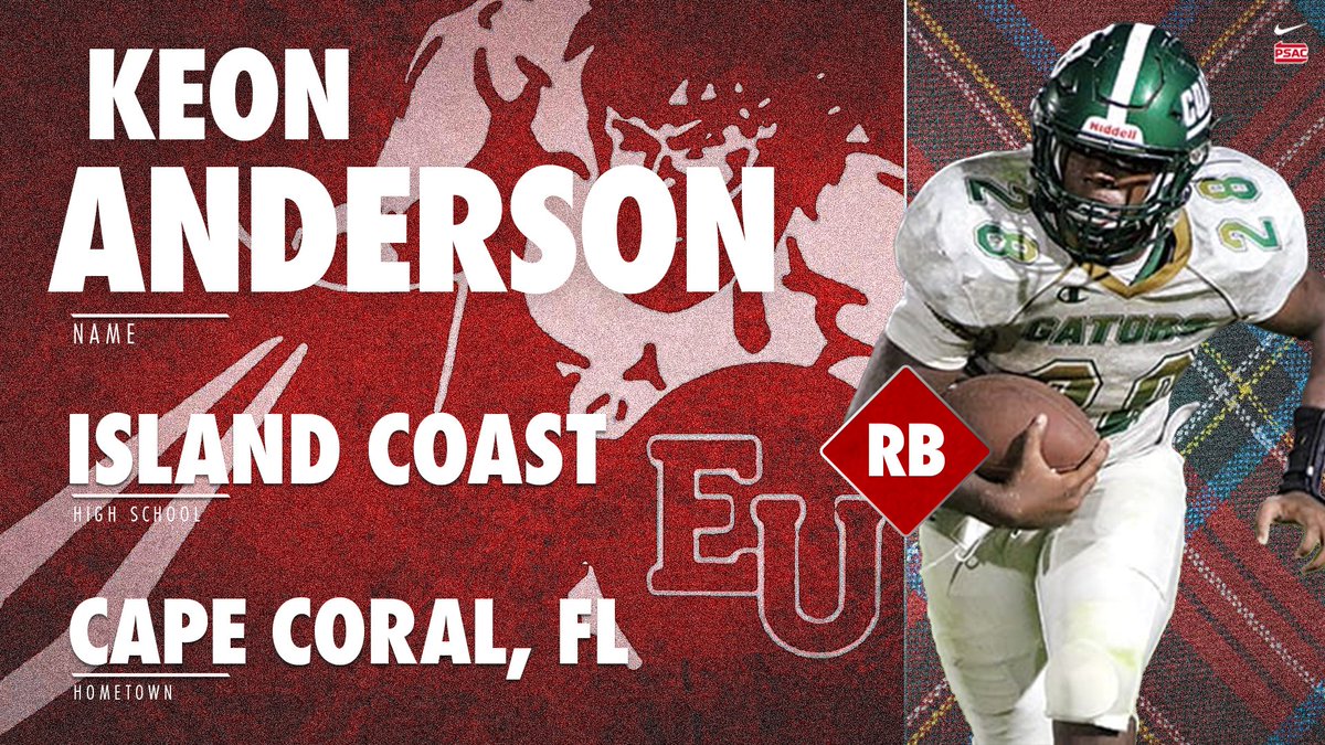 Edinboro Football (@edinborofb) on Twitter photo Welcome to #THEBORO!
Running Back Keon Anderson (<a href="/KeonAnderson4/">Keon Anderson</a>) !
🏫 Island Coast High School (FL)
📍 Cape Coral, Florida
📽 hudl.com/video/3/112869… Welcome to #THEBORO!
Running Back Keon Anderson (<a href="/KeonAnderson4/">Keon Anderson</a>) !
🏫 Island Coast High School (FL)
📍 Cape Coral, Florida
📽 hudl.com/video/3/112869…