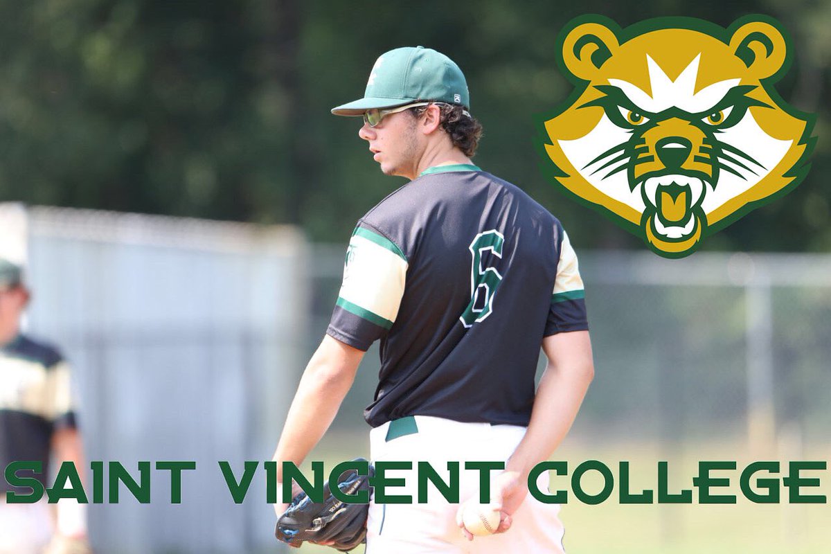 BradDeMoss41's tweet photo. I am happy to announce my commitment to play D3 Baseball and further my academic career at Saint Vincent College. Thank you to my family, coaches, and teammates rhat have helped me get to this point! @BaseballSVC @ICSEaglesBB @CoachLynn_BSB @ECBaseballDev https://t.co/H1TY6T0P1L