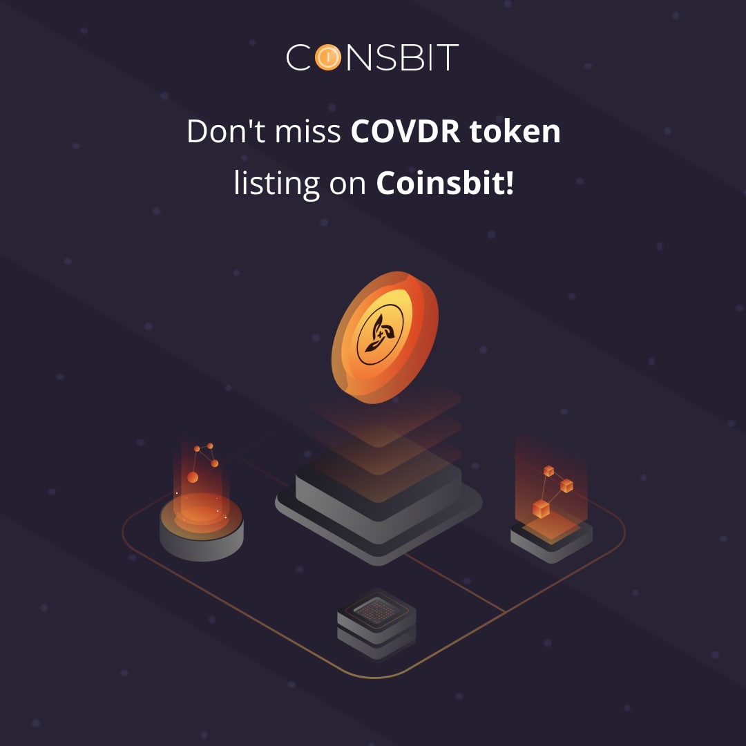 🔥 Don't miss COVDR token listing on Coinsbit! 🔥

💥 Dear users, we are glad to announce that COVDR token will be available on Coinsbit on 18.02.2022!

💵 Pairs:
COVDR/BNB
COVDR/USTD

🌈 Stay tuned to get updates and latest news from Coinsbit!

#Coinsbit #Listing #COVDR