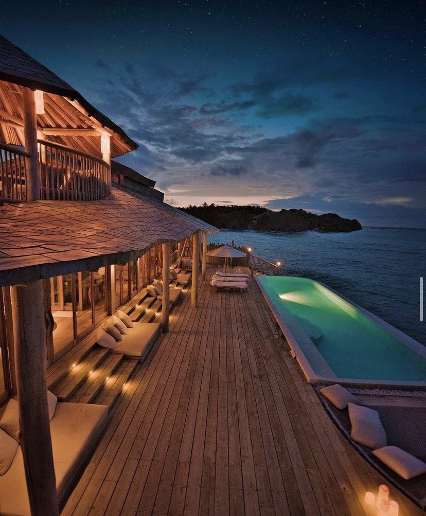 Maldives by night
