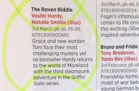 vashti_hardy's tweet photo. Thrilled to have TWO books in @thebookseller Spring Buyers Guide! Feeling genuinely so lucky and appreciative of the industry support and the booksellers 📚🙏😘
@scholasticuk #Firesong @BarringtonStoke #RavenRiddle https://t.co/F56YjLN3cO