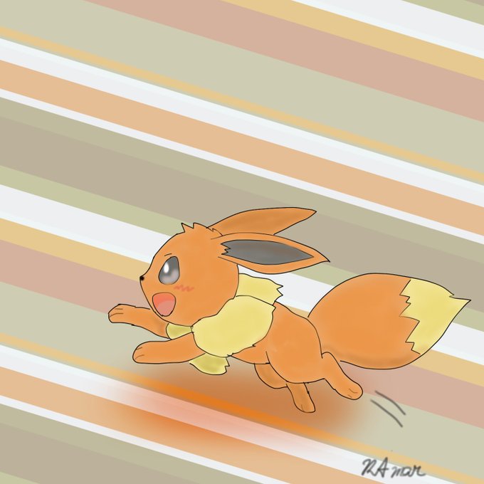 イーブイのtwitterイラスト検索結果