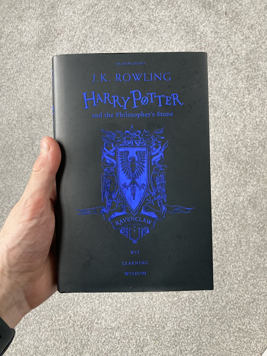 Just finished reading Harry Potter and the Philosopher’s Stone. 

Saw these gorgeous hardbacks and just had to reread them!

What a world 🌎🧙🏻