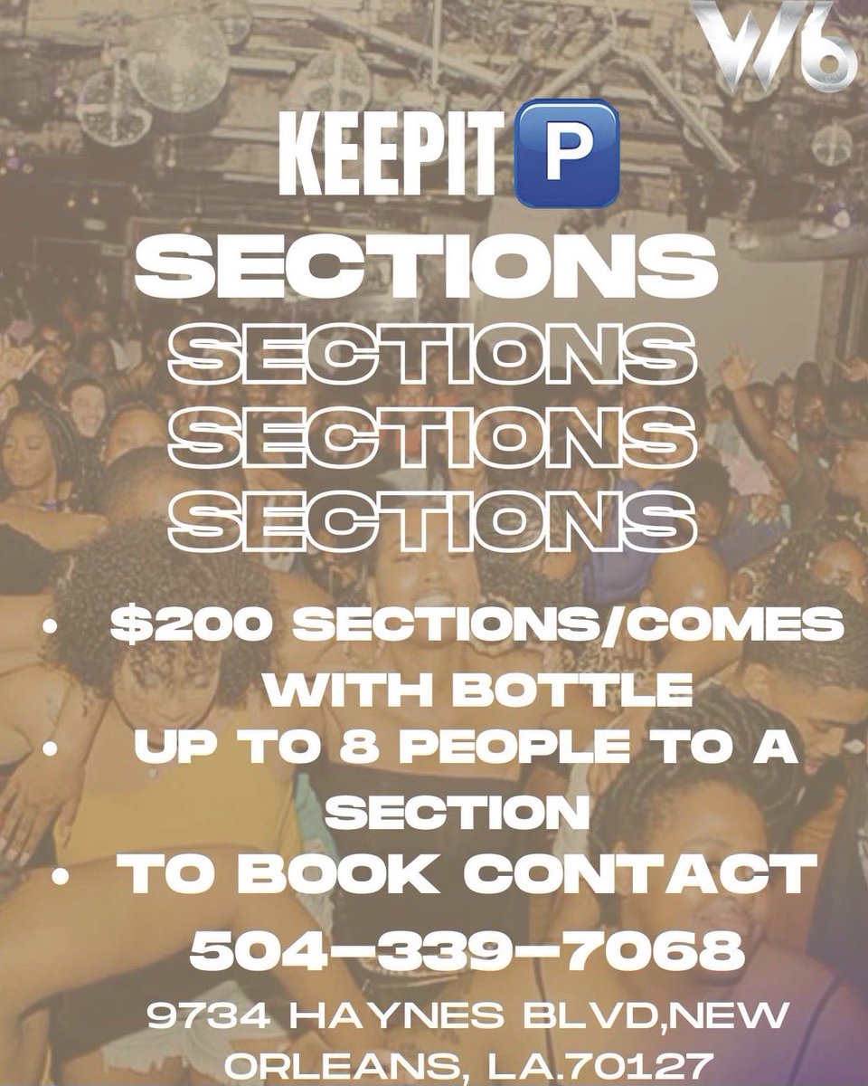 West6x's tweet photo. 🚨Friday, February 4th🚨
•KEEPIT🅿️ 
•🍹$5 Drinks All Night🍹
•🔊Sounds By: DJ Merc 🔊
•Exclusively At: 📍5th Quarter 
9734 Haynes Blvd
•🍾For Sections, Bottle Service, or Free Birthday Celebration 
Text 504.339.7068 https://t.co/CTqdcNHmF6