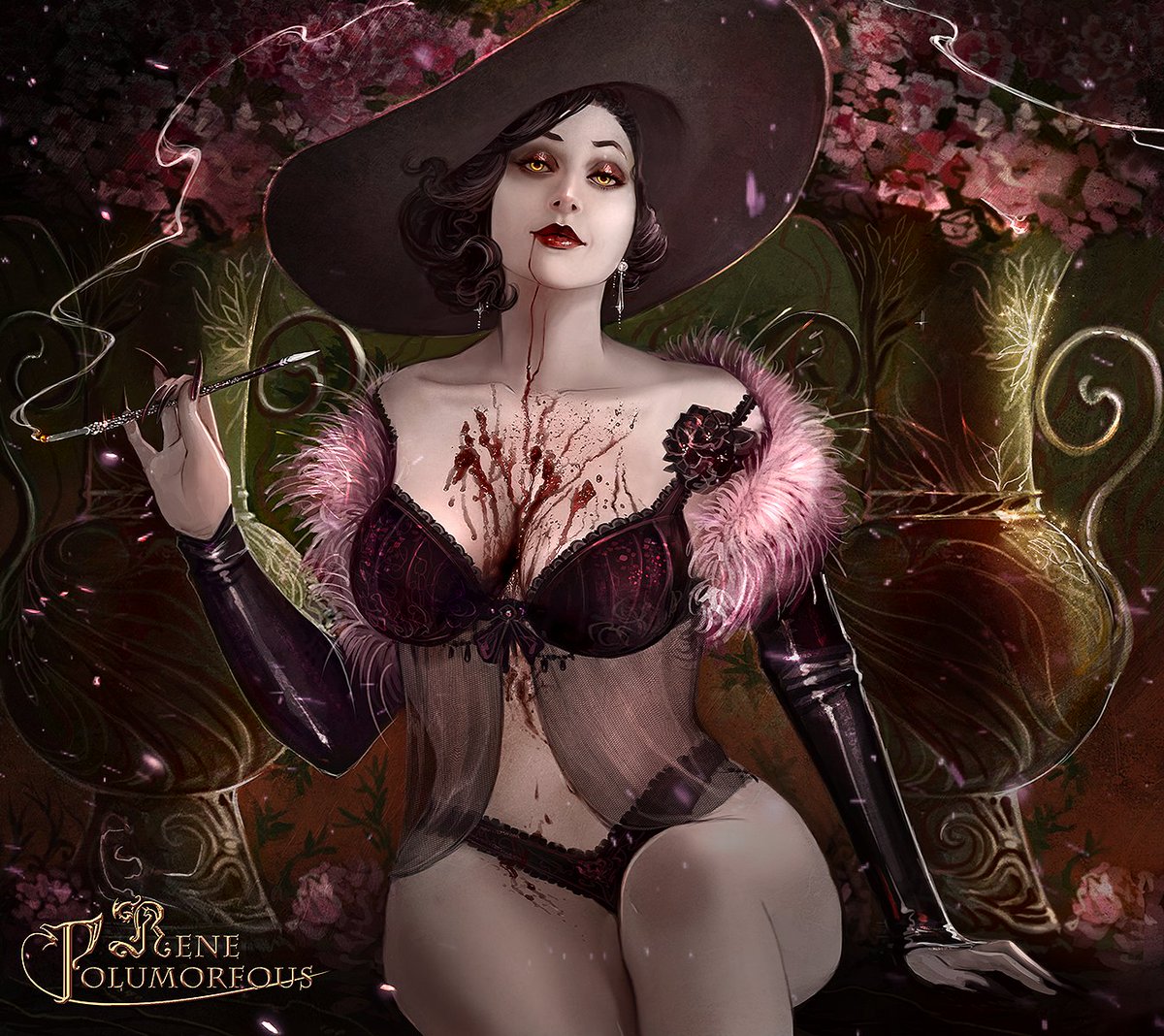 renemlem's tweet photo. Glamour!!!
#LadyDimitrescu #RESIDENTEVIL8 https://t.co/HKc48NbfuX