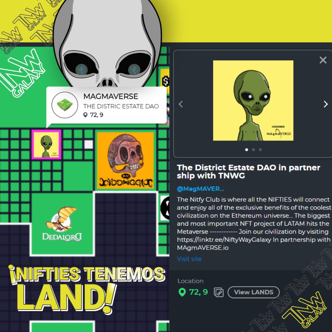 elpires85's tweet photo. Epa @Mayimbo_ Sabes quién llegó al #Metaverse ? #TNWG y sabes quién se encaramó en esa Nave? 🛸 @Barbablackvzla con su #NiftyVerse La Ganga Sonando en la Nave BOOM! @TheSandboxGame https://t.co/k7XDmnsrhd