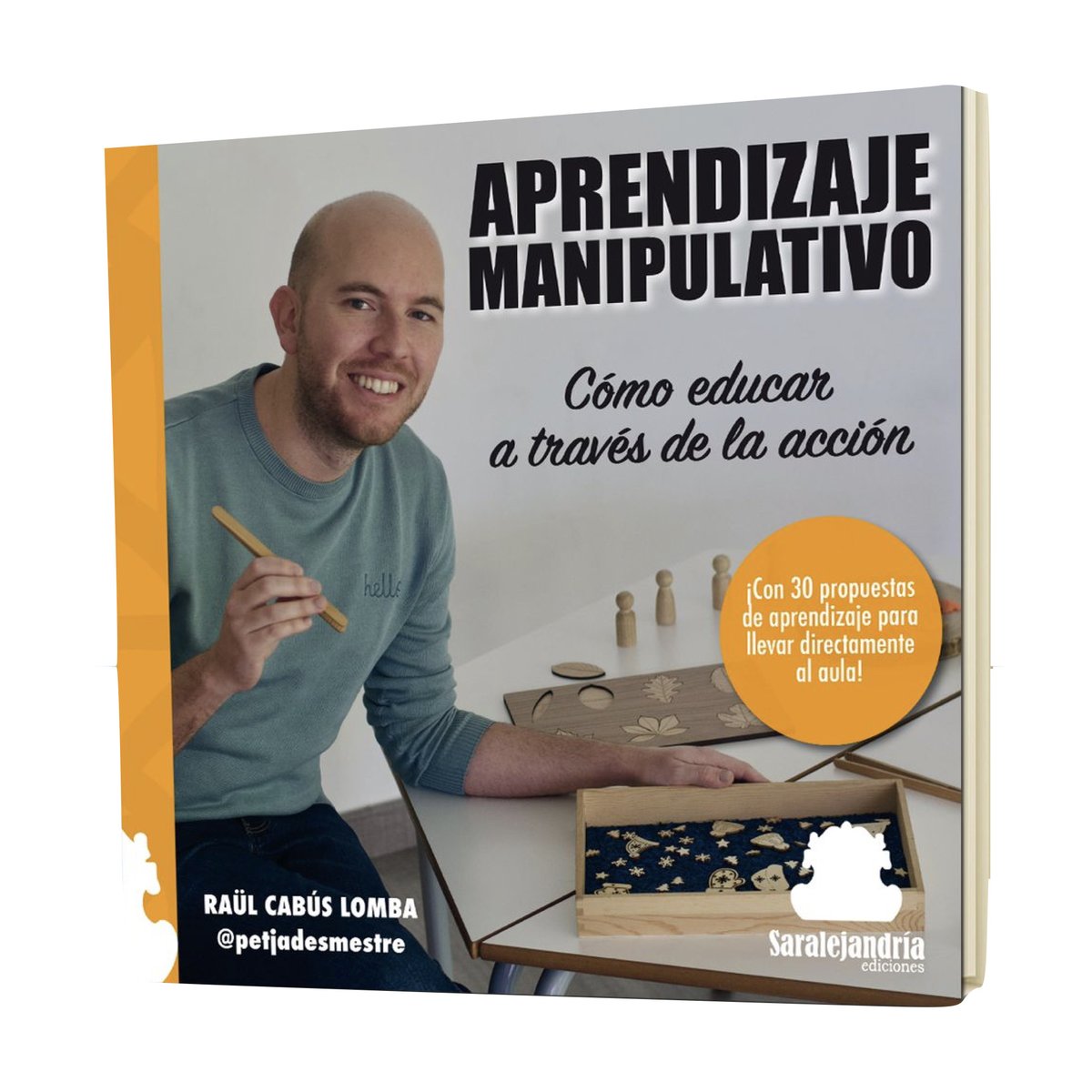 laPetjadadeRubi's tweet photo. 📌 El mestre rubinenc @raulcabus presenta dimecres 9 a la Biblioteca el seu primer llibre educatiu sobre aprenentatge manipulatiu  https://t.co/dzo5jp3TM4 #rubicity https://t.co/VlXn9rgZgf