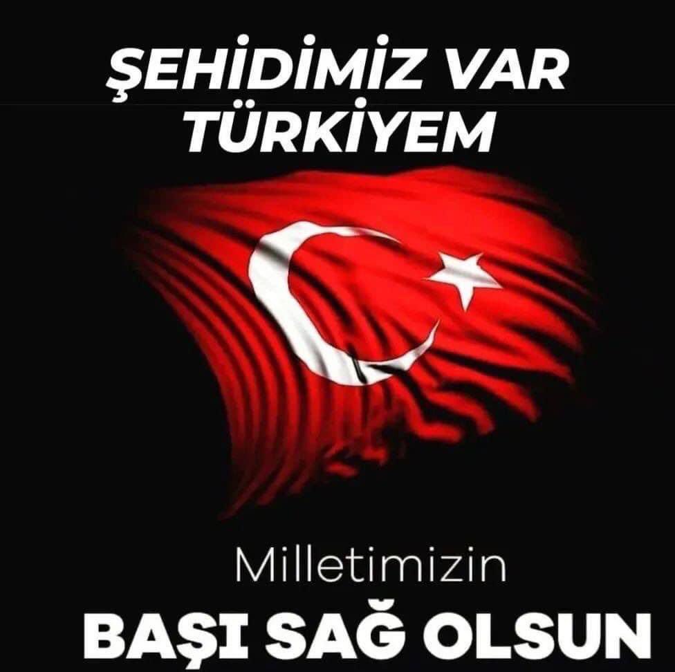 BirlikAd's tweet photo. Şehidimize ALLAH'tan rahmet ailesine sabır ve yüce Türk milletine başsağlığı dilerim. https://t.co/oO9re8MkWW