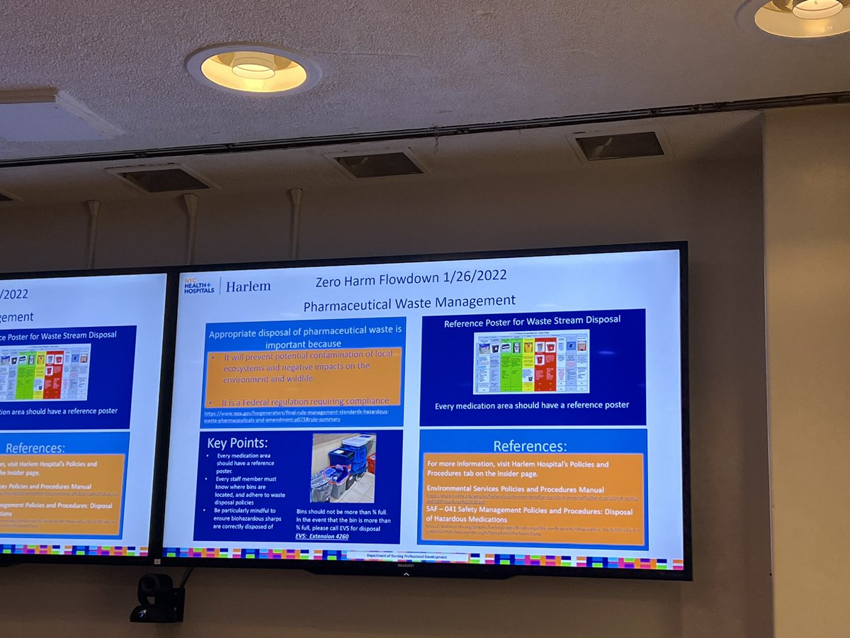 Nursing #zeroharm rounds <a href="/NYCHealthSystem/">NYC Health + Hospitals</a> Harlem Hospital! Essential to be #proactive in preventing patient harm! #highreliability #patientsafety <a href="/NCineas/">Natalia Cineas</a> @HyungChoMD