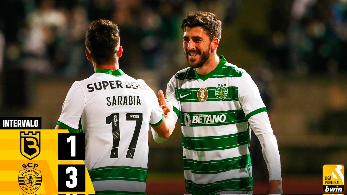 ligaportugal's tweet photo. Um primeiro tempo rico em 💣
Venha uma segunda parte com mais golos ⚽ desses 💪
#LigaPortugal #LigaPortugalbwin #criatalento #createstalent #futebolcomtalento #marcaomundo #SCPBFS https://t.co/mwARizLbU5