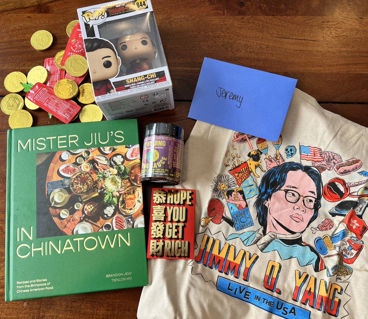 Jeremy Cai (@jjeremycai) on Twitter photo S/o <a href="/briannekimmel/">Brianne Kimmel</a> for the amazing gift!! Hope you get rich too & 恭喜发财to all this year 🐯🧧 S/o <a href="/briannekimmel/">Brianne Kimmel</a> for the amazing gift!! Hope you get rich too & 恭喜发财to all this year 🐯🧧