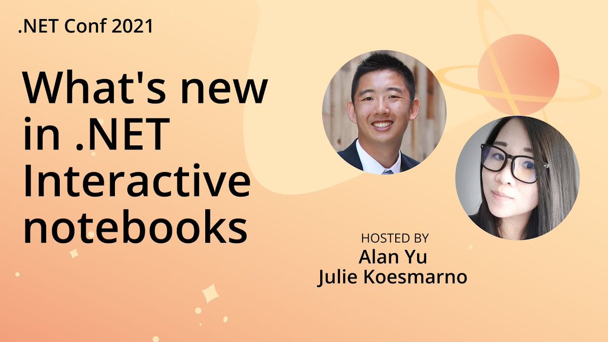 dotnet's tweet photo. Multi-language experiences in Jupyter Notebooks is one of the most asked for features in the community. In today's #dotNETConf session replay, we learn about the latest improvements in .NET Interactive including several exciting announcements. 📽️ https://t.co/37pUZxRtLk https://t.co/QV2pVcdqmJ