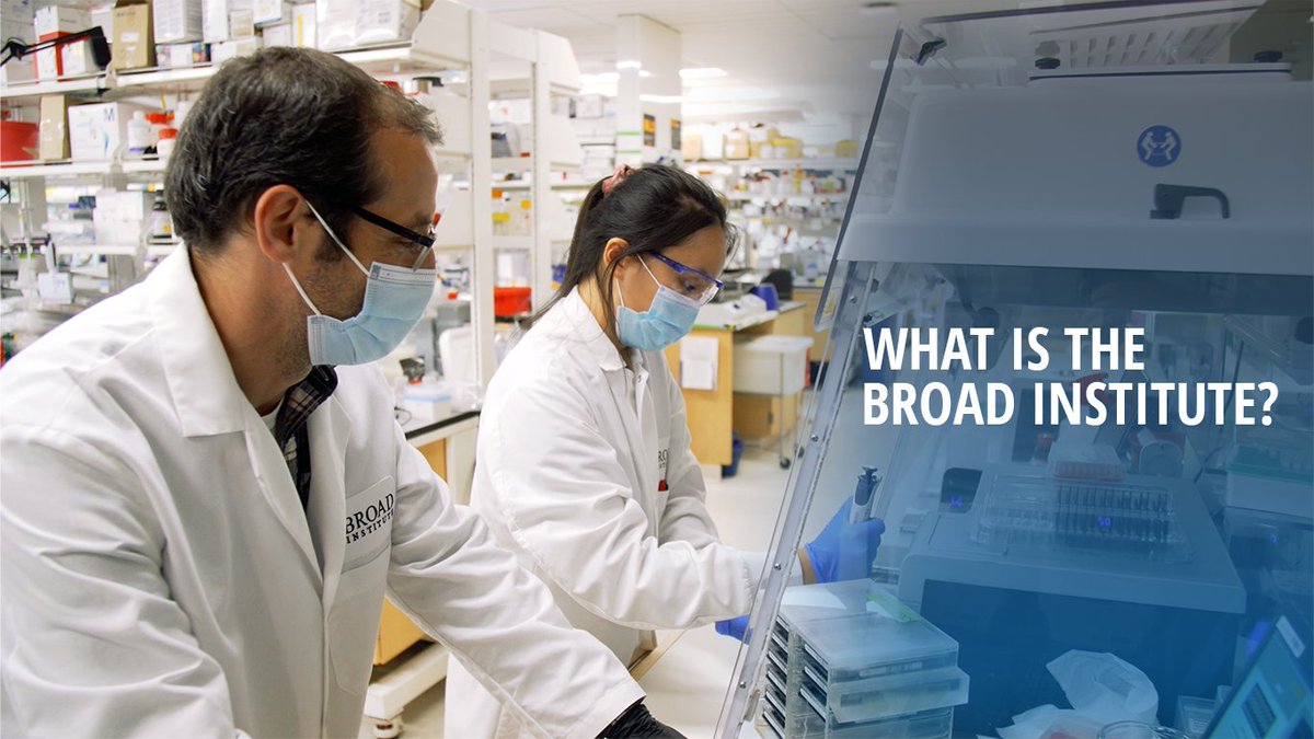 The Broad Institute is a non-profit research organization that brings scientists from around the world together to solve important problems and propel the understanding and treatment of disease. Hear our researchers share what makes the Broad special: youtu.be/pw0VV5WBZbQ
