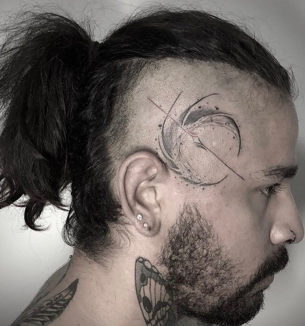 75 Badass Head and Face Tattoos