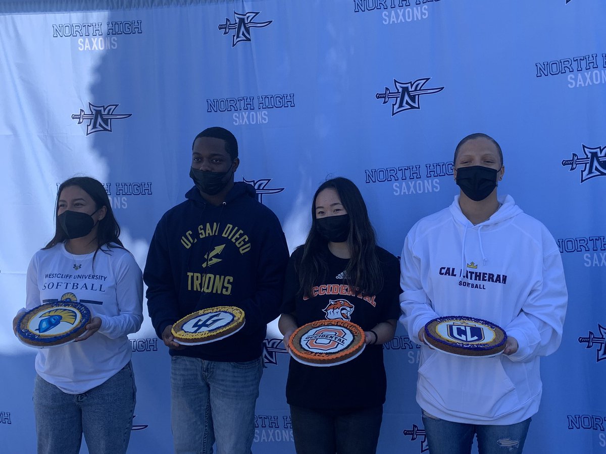 SaxonAthletics (@nhsathletic) on Twitter photo Congratulations to NHS Athletes Morgan Knight (Cal Lutheran), Delshaun Lanier (UC San Diego), Dara Takeshi (Occidental), and Staci Sigala (Westcliff) <a href="/NHS_Saxons/">North High School, Torrance</a> <a href="/NHSNorthWind/">NHS North Wind</a> <a href="/breezepreps/">Breeze Varsity</a> <a href="/DamianCalhoun/">Damian Calhoun</a> Congratulations to NHS Athletes Morgan Knight (Cal Lutheran), Delshaun Lanier (UC San Diego), Dara Takeshi (Occidental), and Staci Sigala (Westcliff) <a href="/NHS_Saxons/">North High School, Torrance</a> <a href="/NHSNorthWind/">NHS North Wind</a> <a href="/breezepreps/">Breeze Varsity</a> <a href="/DamianCalhoun/">Damian Calhoun</a>