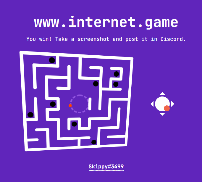 kips060's tweet photo. Love the game! What a great way to get started in the community @internet__game https://t.co/hTZW3OmILb