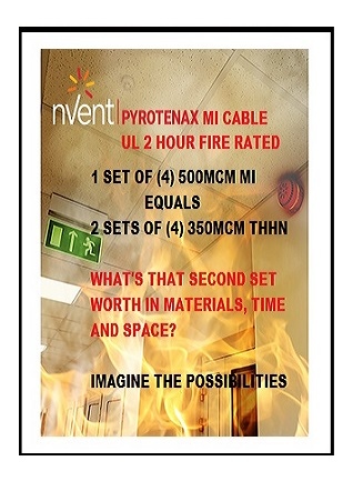 CoolConductors's tweet photo. "Big 5" Advantage! -#Nvent Pyrotenax
Free White Paper 👏🏼
👉🏼🖱️https://t.co/Kpc5lSW9lc
1) Made in North America🌎 ✔️✔️
2) UL 2 Hour Fire Rated
3) NEC Free Air
4) No Conduit Required
5) No Concrete Required
#electricity #construction #building #mccable #fire #electric #nventpyro https://t.co/WkVlY6ghjp