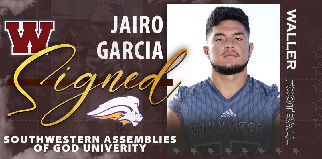 Congratulations @Jairo34685540 for signing your NIL with SAGU! The <a href="/WallerISD/">Waller ISD</a>  community is proud of all your hard work on the field and in the classroom! #BulldogBrag #WeAreWaller