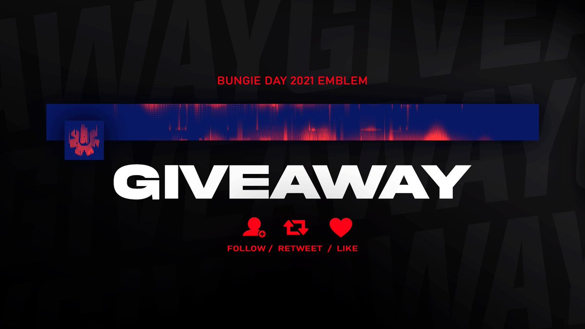 Scrchys's tweet image. Bungie Day 2021 Giveaway!
👇🏽How To Enter👇🏽
Follow✅ @Scrchys 
Turn on Noti's🔔
Like❤
Retweet🔁
Winner will be picked 💕2/12/22💕