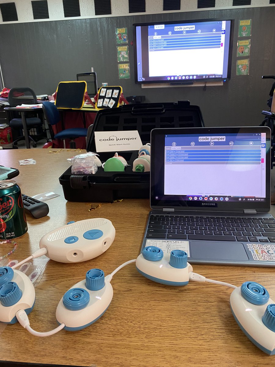It was our first day with #CodeJumper and it was a blast! <a href="/DMMShornets/">Dexter McCarty MS</a> <a href="/greshamschools/">Gresham-Barlow SD</a> <a href="/LE2_McCarty/">McCarty LE2</a>