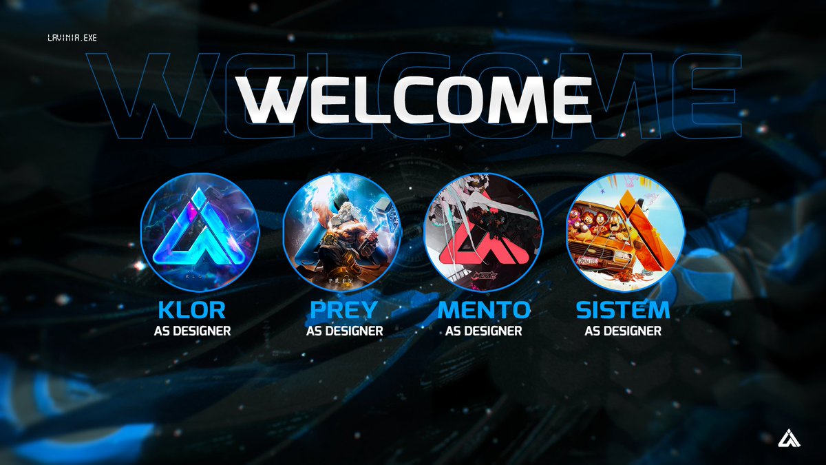 WELCOME OUR NEWEST GFX MEMBERS TO LAVINIA

@KlorPSD 
@nacstreak 
@mentouwu 
@sistemcreations
