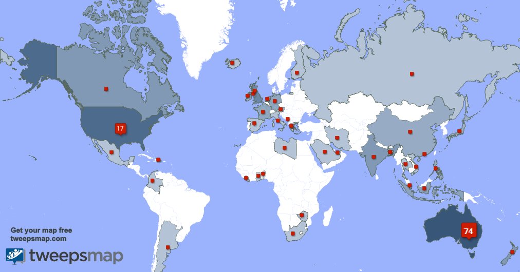 GoldCoastBlog's tweet image. Special thank you to my 1 new followers from Australia last week. tweepsmap.com/!GoldCoastBlog