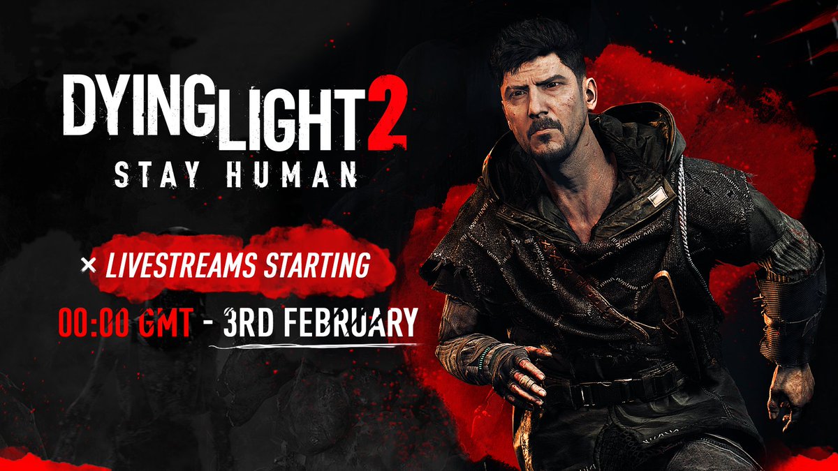DyingLightGame's tweet photo. Content creators will be taking on the world of Dying Light 2 Stay Human in 90 minutes.
A setting called "Streamer Mode" will also allow creators to avoid any copyright infringements during their adventures.
Good luck survivors.
#DyingLight2 #StayHuman https://t.co/ZYBbJ4xCxG
